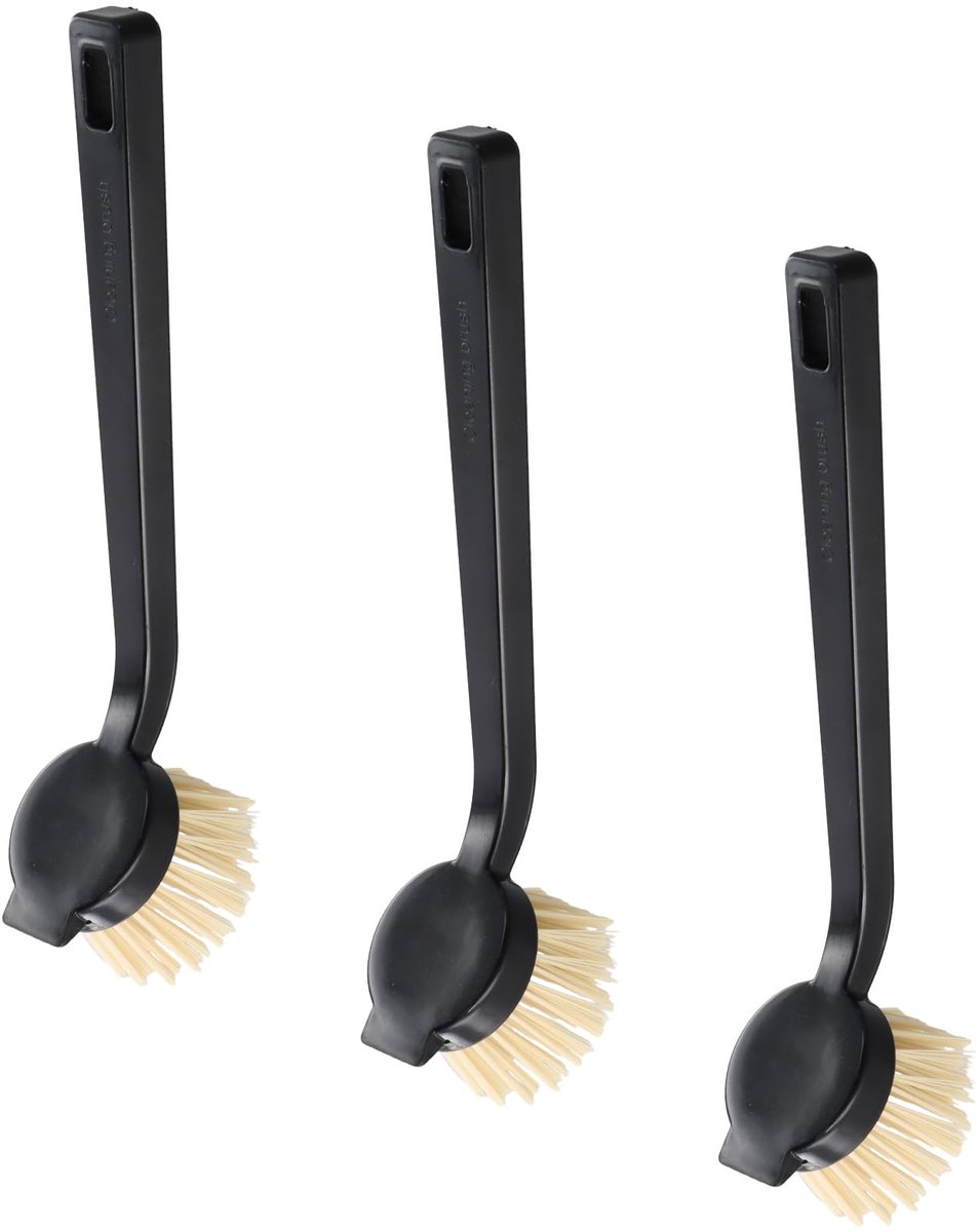 Ibenzoa® Set van drie afwasborstels voor effectieve keukenreiniging