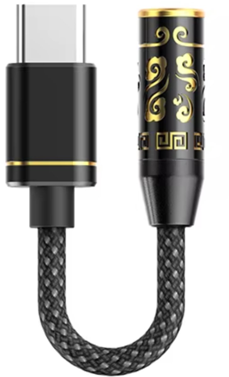 FIIO JIEZI 3.5A - Draagbare versterker - Zwart/Goud
