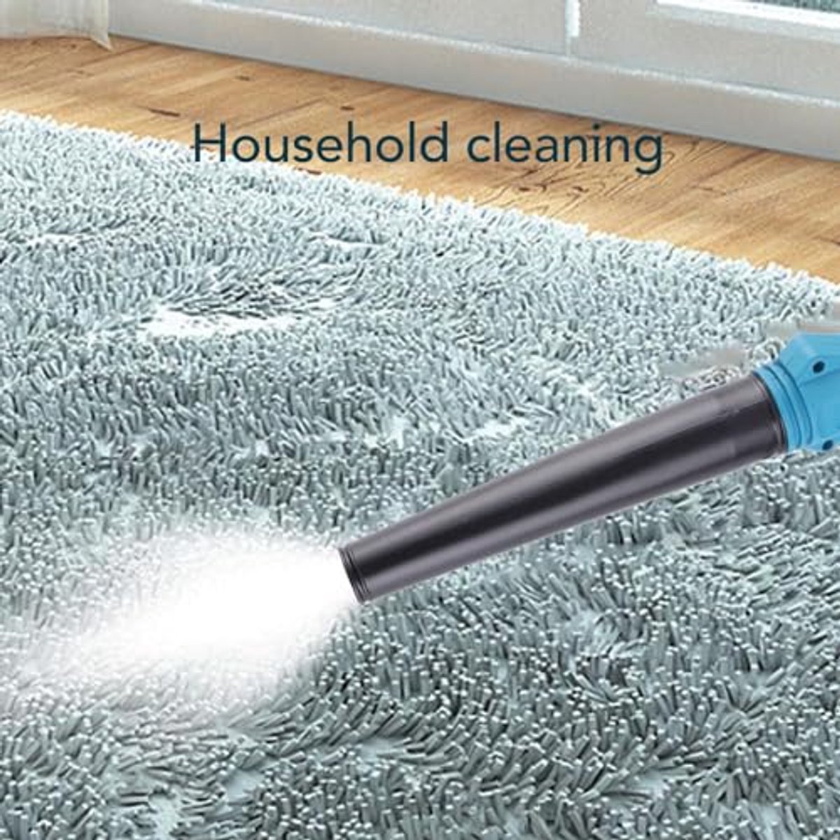 Draadloze mini-bladblazer, krachtige handstofzuiger voor het - afbeelding 2