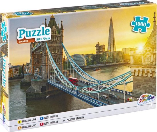 Pack économique de 4 Puzzles ! Puzzle Grafix 4x1000 pièces (4 Adultes) - Remise sur quantité - Puzzles - 4 Puzzles différents