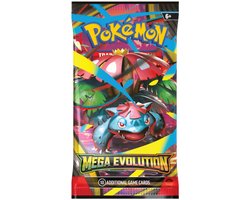 Pokemon Mega Evolution Base Booster Pack - 1 pakje 10 kaarten