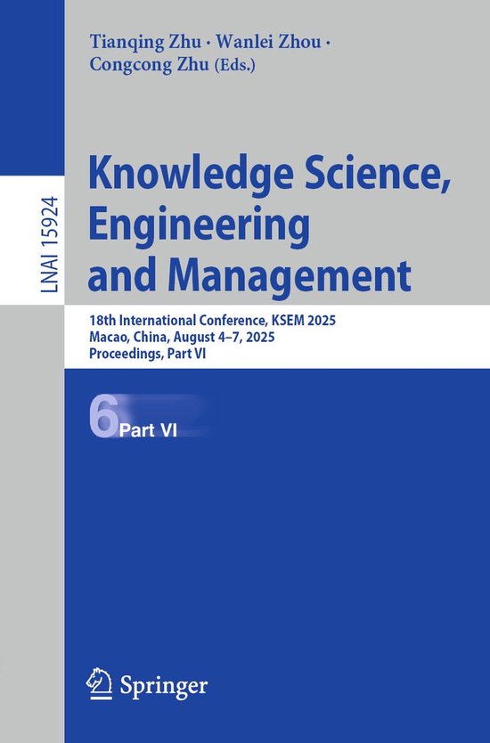 Springer Nature Proceedings Computer Science 6 - Knowledge S ... - cover