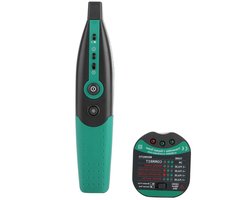 Automatische stroomonderbreker Zekeringdetector met Amerikaanse contactmelder - Elektrische lekdetector (220V) - Stroomtester met Stekkertest - Veiligheidstester voor Stopcontacten.