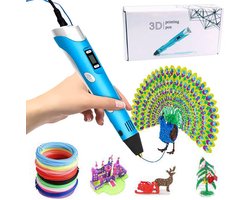 3D Pen - 3D Pen Starterspakket Blauw & Roze - 3D Pen Scribbler Tekenset - NL Handleiding - Met Vullingen en Meer - Nieuwste Model