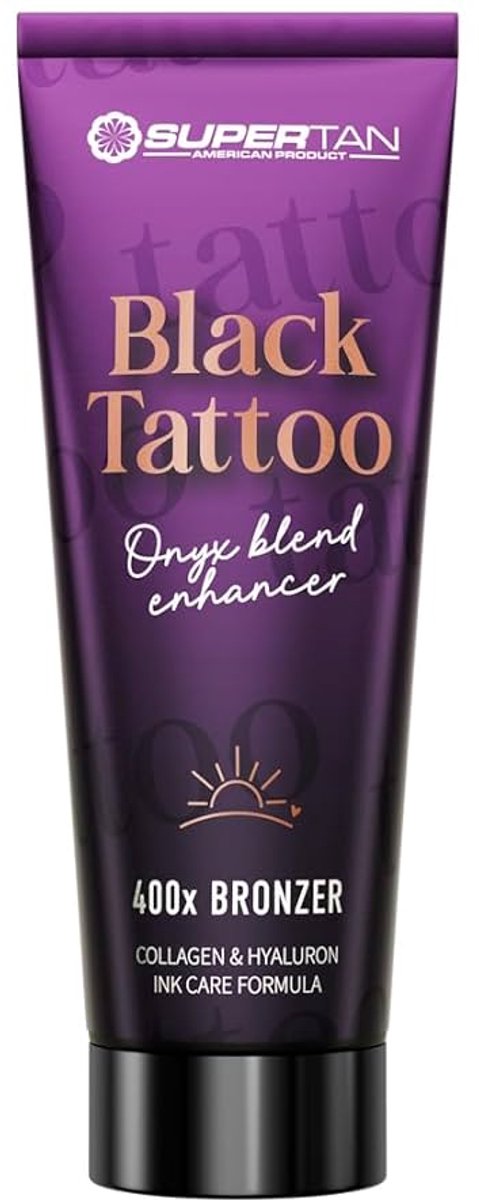 Supertan - Black Tattoo - 200ml - Zonnebankcrème