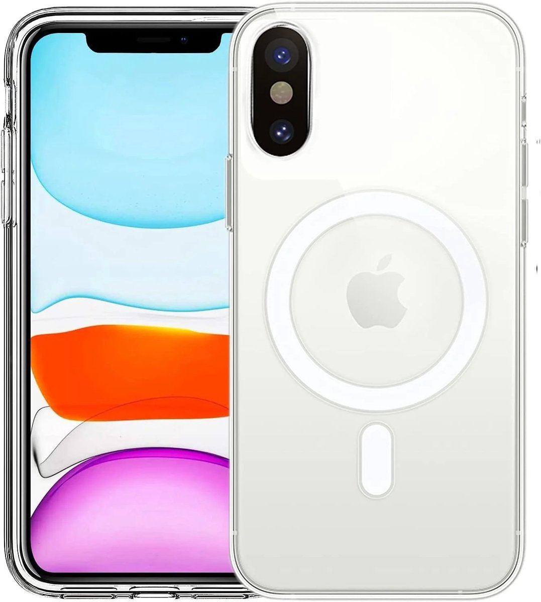 Mobile5 - Transparant telefoonhoesje - iPhone XR - Magsafe compatibel