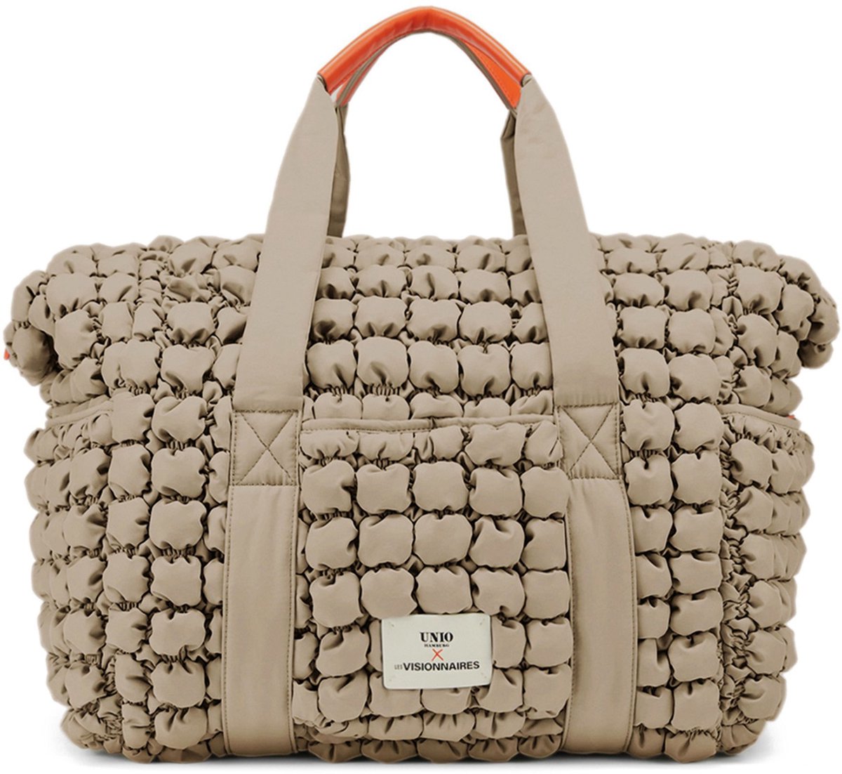 Unio Hamburg x Les Visionnaires reistas Bubble Unio Travel Bag Toast beige