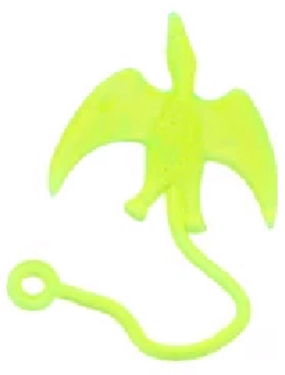 Sticky Dino Groen – Glibberige Plakhandjes in Dinosaurus Vorm 7 cm – Nostalgisch Sticky Speelgoed & Traktatie voor Kinderen
