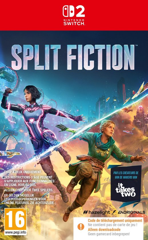Split Fiction – Nintendo Switch 2 – Code in a box