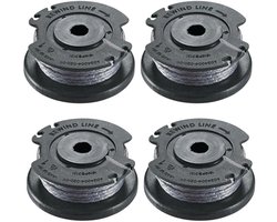 4 stuks - Bosch grasmaaier vervangingsspoelen - Bosmaaier spoel reserveonderdelen - Bosmaaier spoelen - Grasmaaier accessoires - Grasmaaier reserveonderdelen