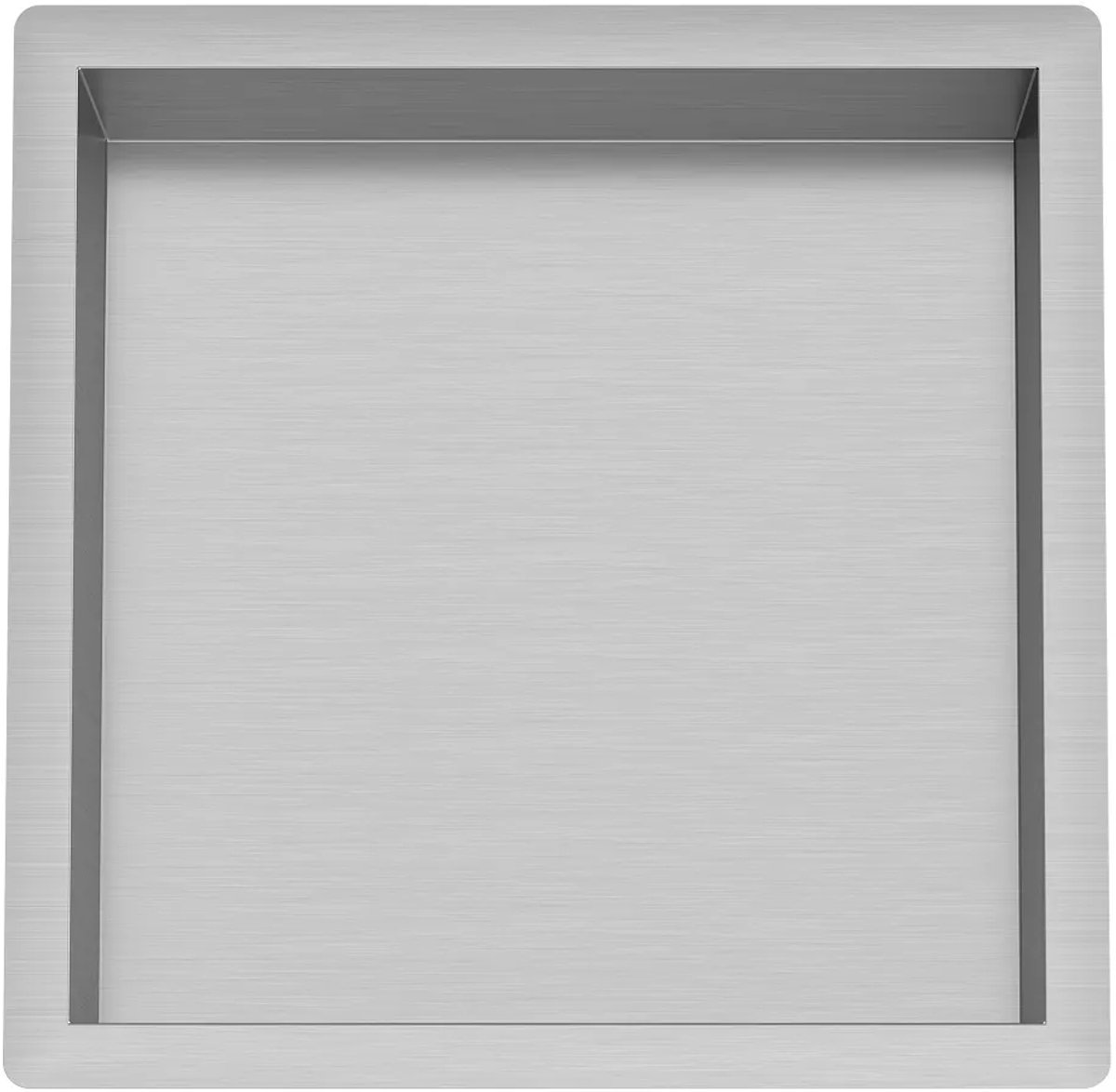 Nurrion - RVS Badkamer Inbouwnis 60 x 30 x 10 cm - Wandnis Inbouw Douche