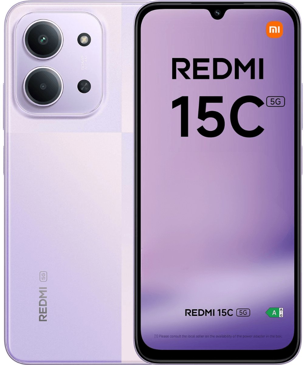 Xiaomi Redmi 15C - 5G - 4GB/256GB - Paars