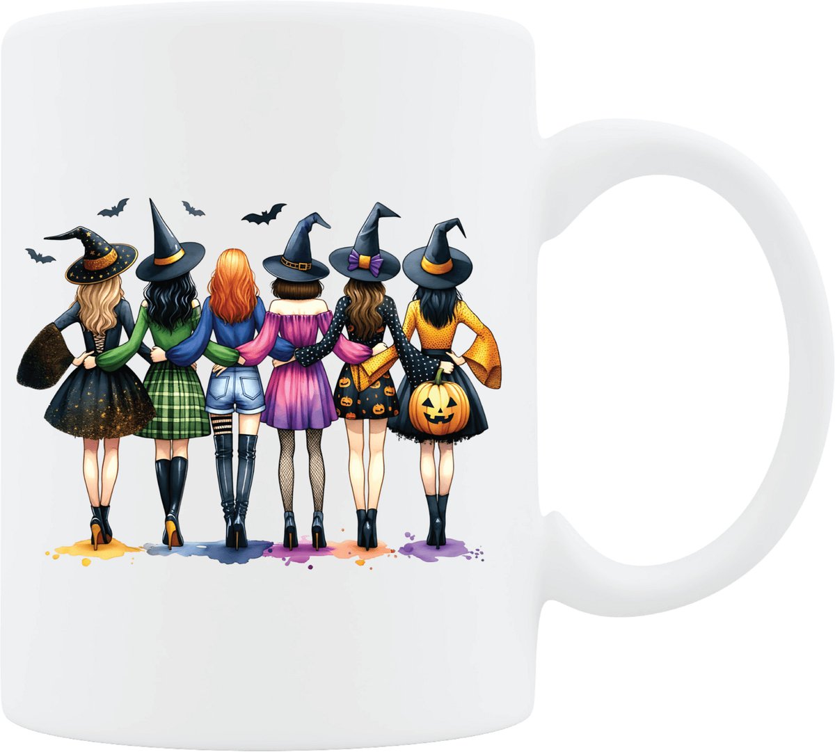 Mok - Heksen Vriendinnen - Het perfecte cadeau om Halloween tot leven te brengen