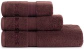 Serviette d'invité Hugo Boss Loft Rumba Bordeaux 40/60