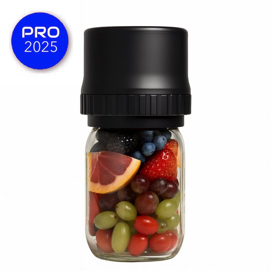 Foto: Vacuem sealer set potten vacuum potten vacu msealer bewaarbakjes met deksel vacuum sealer apparaat freshguard vacuem sealer set potten