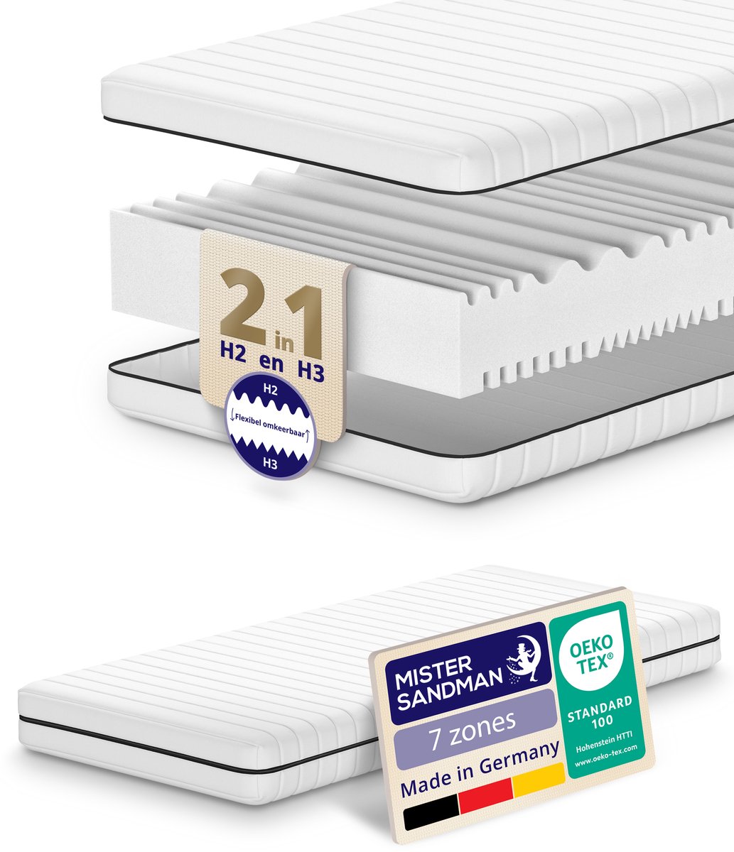 Matras 140x200 - Premium 7-zones Koudschuim thumbnail 3