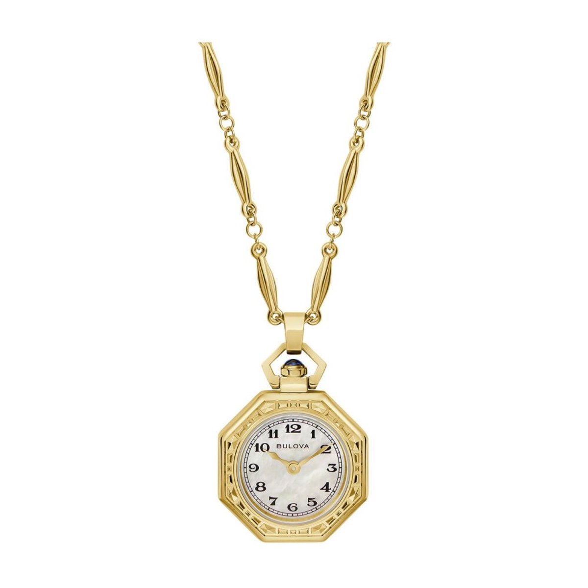 Bulova - 97L182 - Halsketting met horlogehanger - Dames - Kwarts - Rubaiyat