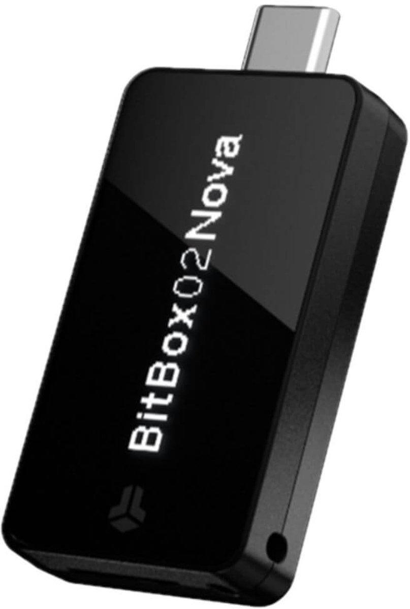 Bitbox02 Nova Bitcoin Only Zwart, Crypto Hardware Wallet