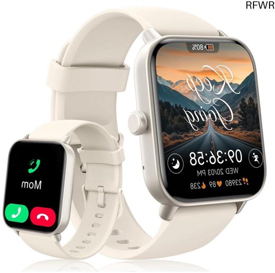 Valdetectie smartwatch voor senioren, GPS-trackingarmband met spraakoproep, SOS, geofence, trillingsherinnering - ideaal voor dementie, Alzheimer, autisme patiënten