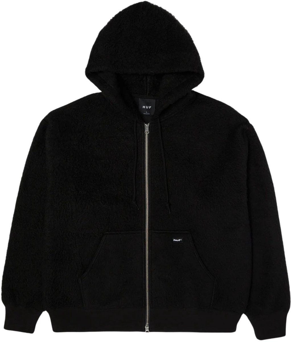 HUF Corso Heavyweight F/Z Casual Vest Heren Zwart M