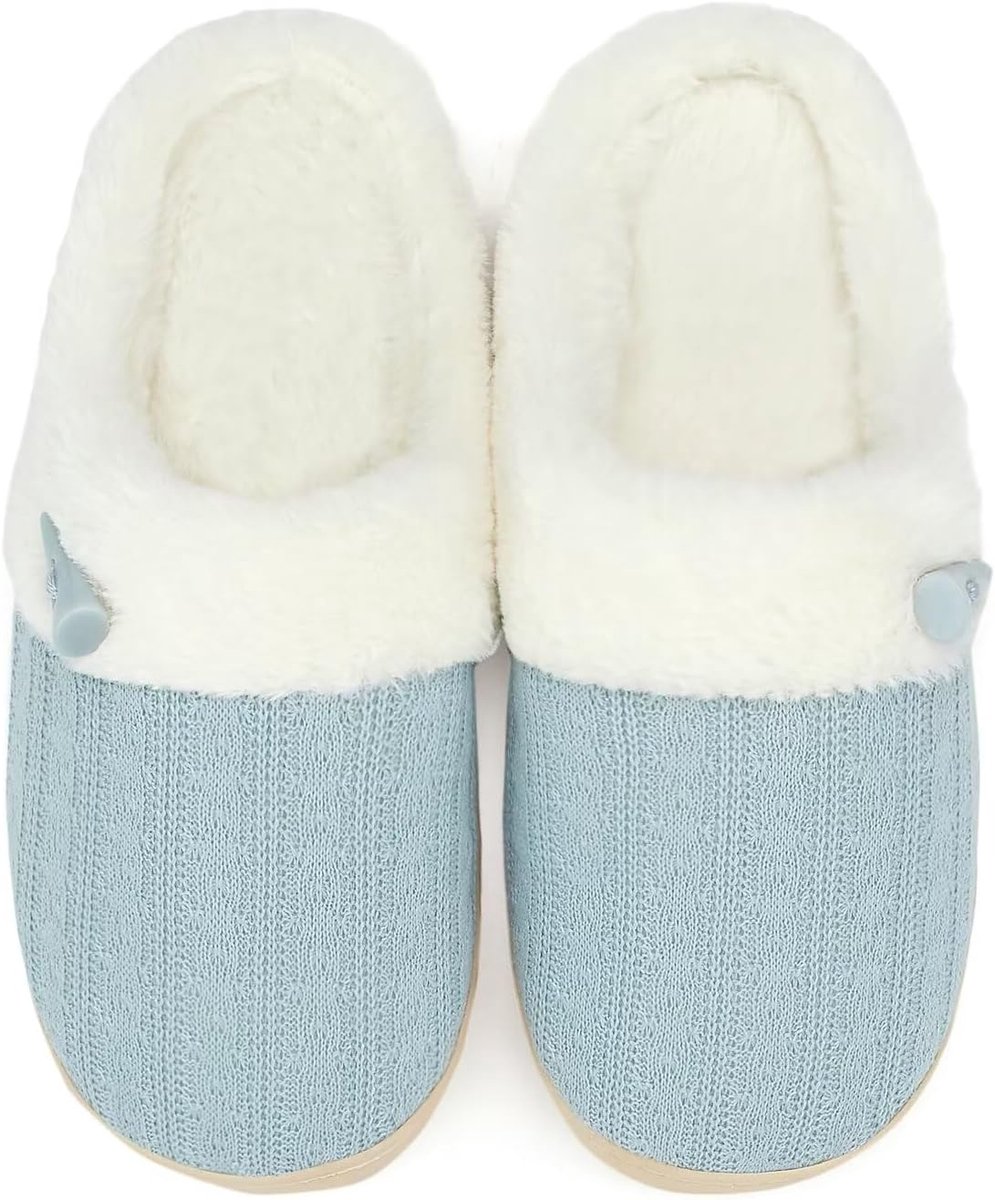 Comfortabele Dames Sloffen - Winter Warme Pluche Traagschuim Antislip