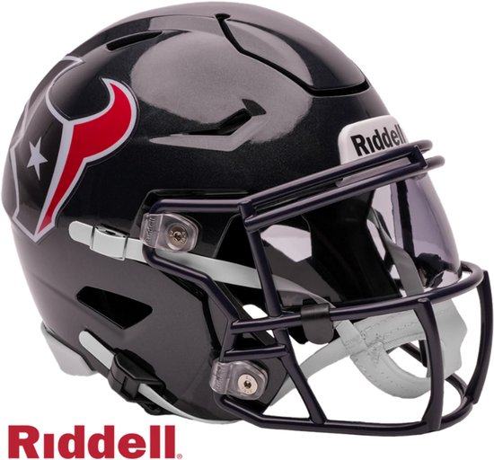 Casque Replica Riddell Speedflex Midi NFL, taille moyenne, Houston Texans