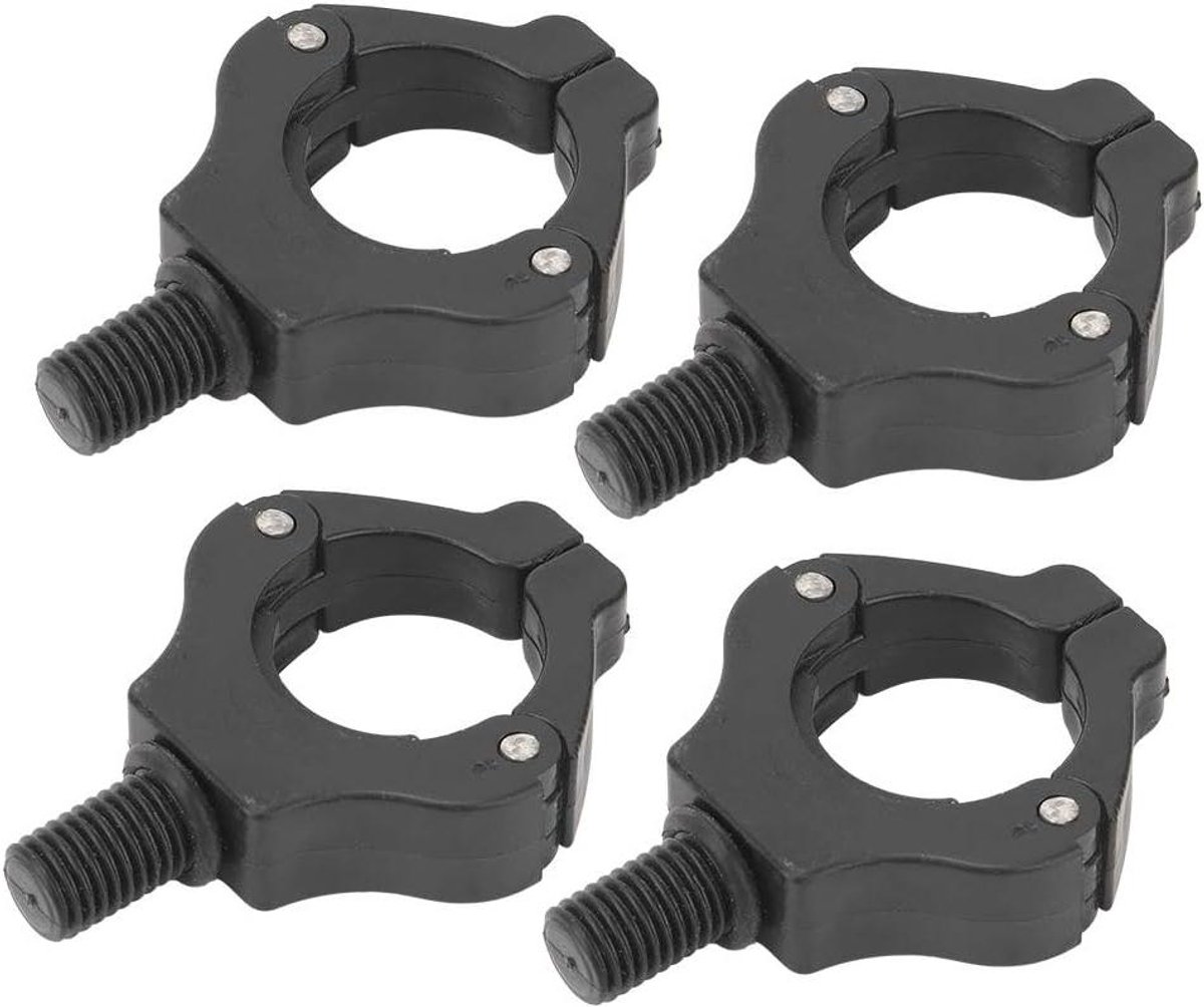 Allecto plus - Magnetische Hengel Beugel voor Karper Expert - 4 stuks Zwart