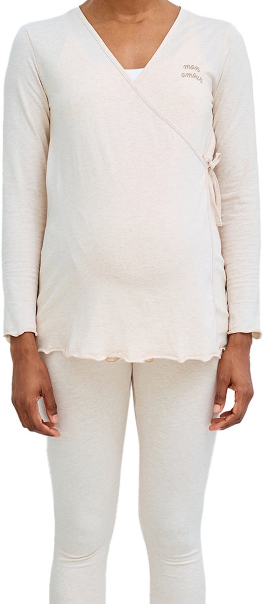 vertbaudet Zwangerschaps- en borstvoedingskoffer voor mama/baby gemêleerd beige