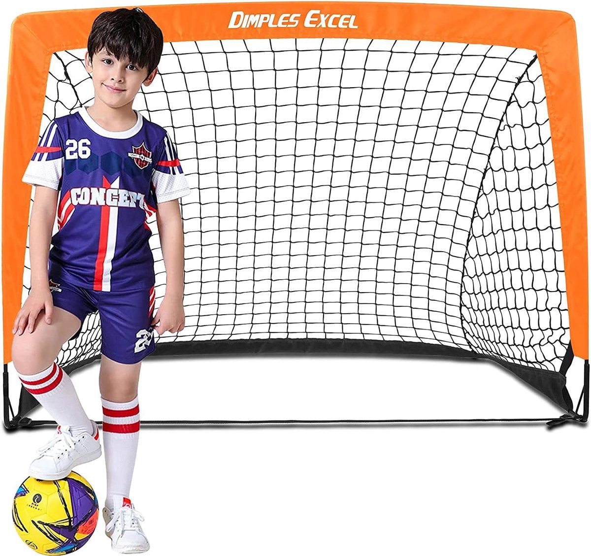 Pop-up Voetbaldoel voor Kinderen - Ideaal voor Training en Activiteiten