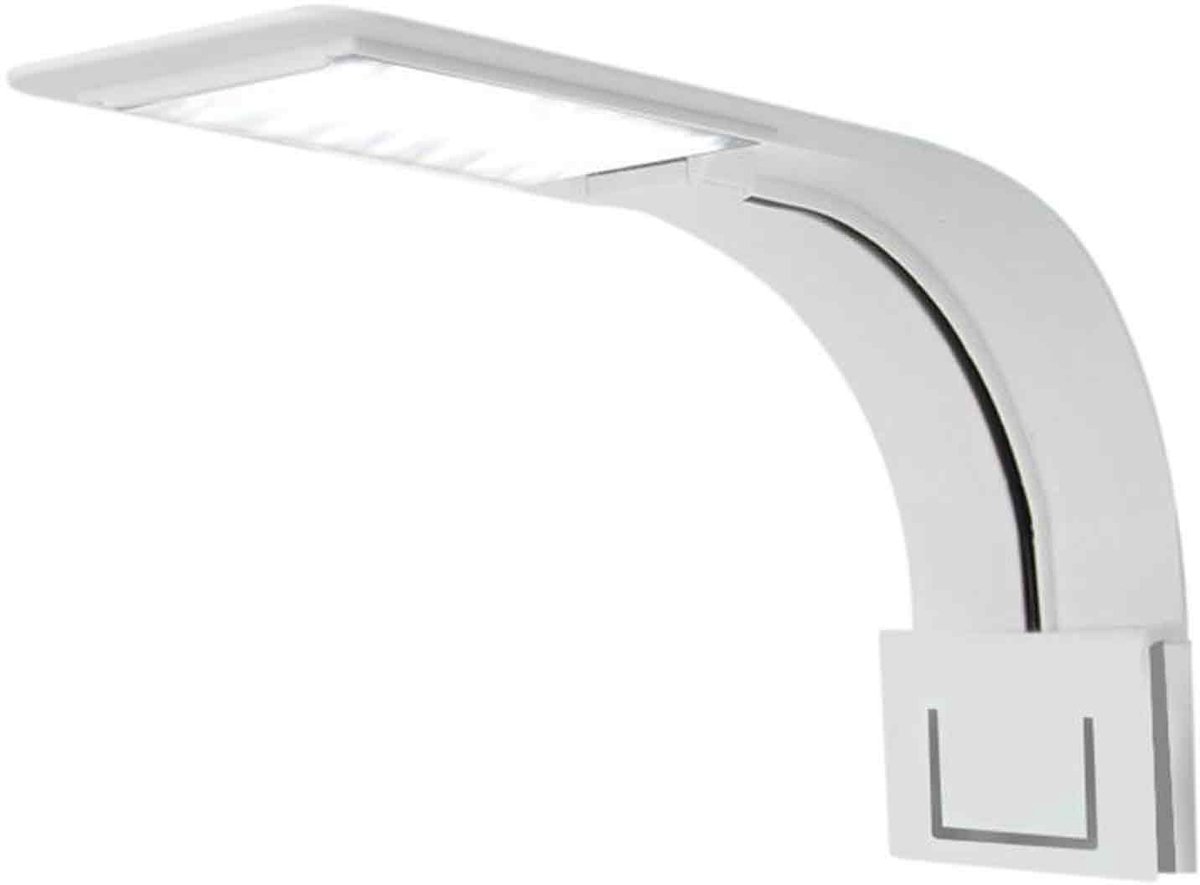 longziming -LED Aquariumlamp met Clip – Energiezuinig 10W, Blauw & Wit Licht, Geschikt voor Aquaria 23–50 cm – Duurzaam & Efficiënt voor Planten en Vissen