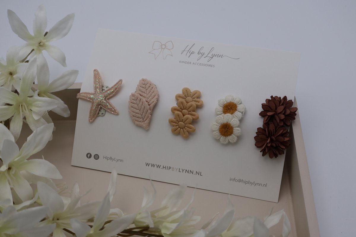 HipByLynn - Antislip haarspeldjes baby - Antislip haarspeldje - Antislip speldje - Dunne haartjes - Olivia - Eerste haarspeldje - Baby haar