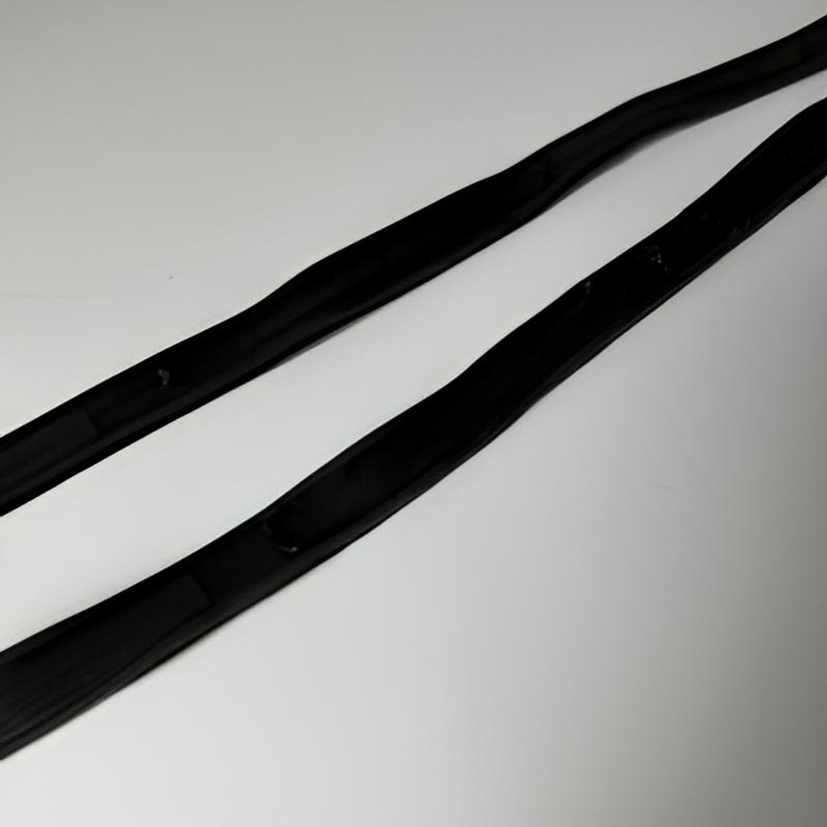 Snelbinder fiets - rubber - zwart