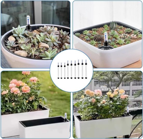 Joycabin 3 stuks waterpeilmeter voor planten, 36 cm groot hydrocultuur waterindicator, gietindicator voor kamerplanten, gietindicator planten vervanging voor bloembakken potplanten tuinieren