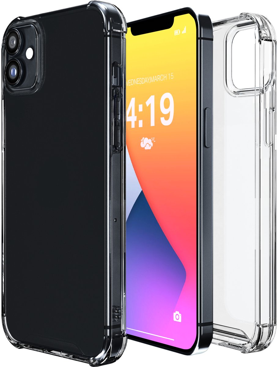 iTech Bumper Hoesje geschikt voor iPhone 11 – Slank, Schokbestendig & Beschermend