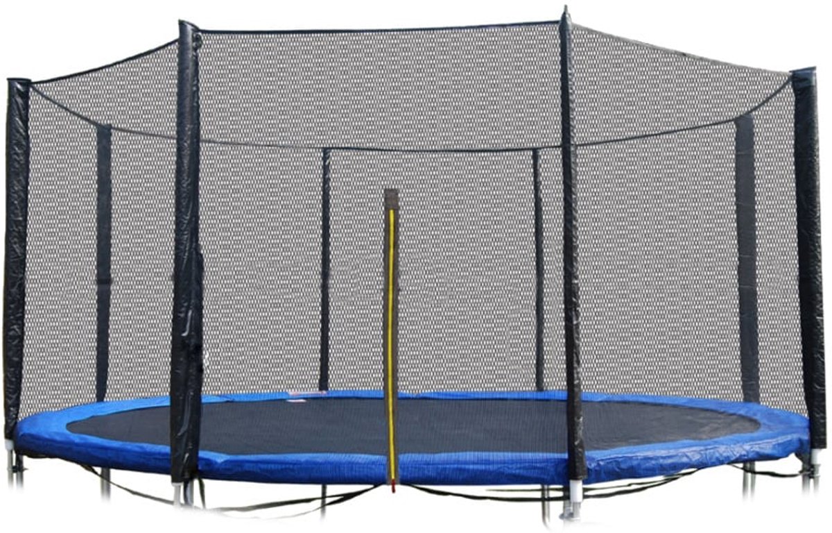 Viking Sports - Trampoline veiligheidsnet - 366 cm - buitenrand - geschikt voor 8 palen