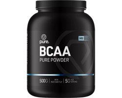 Pure. BCAA Pure. Powder - 500g - sportsupplement - poeder - 2:1:1 verhouding -aminozuur