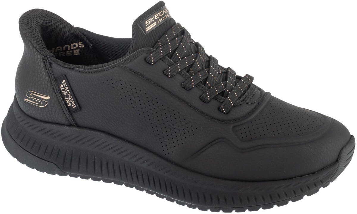 Skechers Slip-Ins: Bobs Squad 4 - Key Look, Vrouwen, Zwart, Sneakers, maat: 39,5