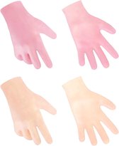2 paar - siliconen handschoenen - hydraterende handschoenen - siliconen - vrouwen - Spatwaterdichte Handschoenen Heren - Voor droge, gebarsten handen