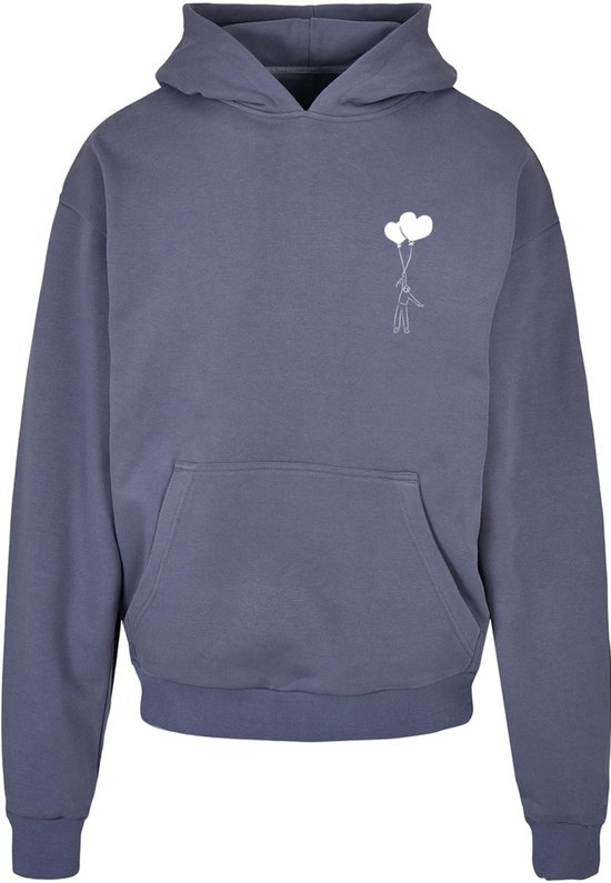 Merchcode - Love In The Air Ultra Heavy Hoodie/trui - L - Blauw