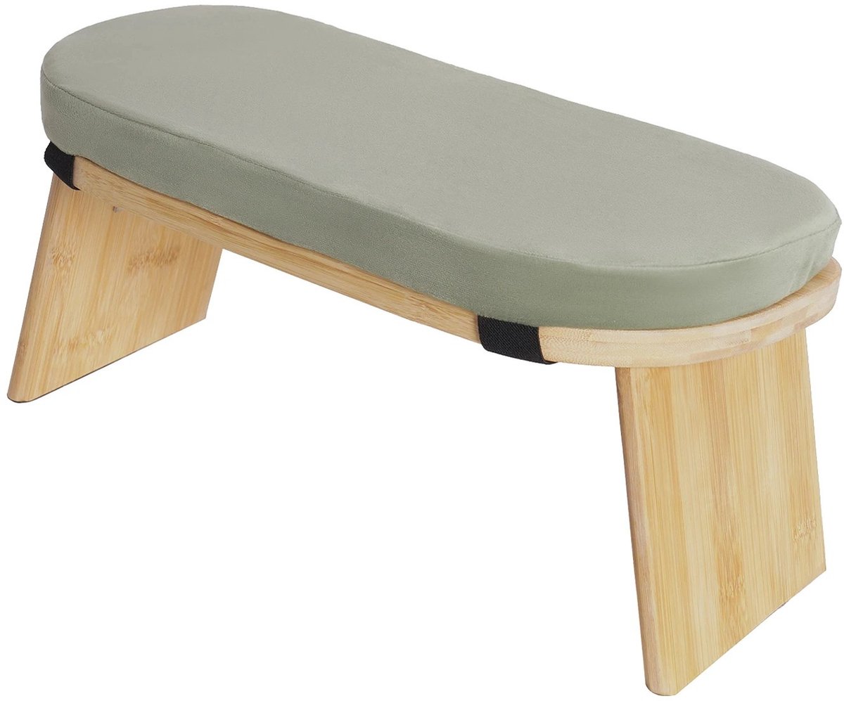 Benelux Select Meditatiestoel – Meditatiebankje – Meditatiebankje Inklapbaar – Met Draagtas – Tot 180 kg - 44 x 19 x 21 cm