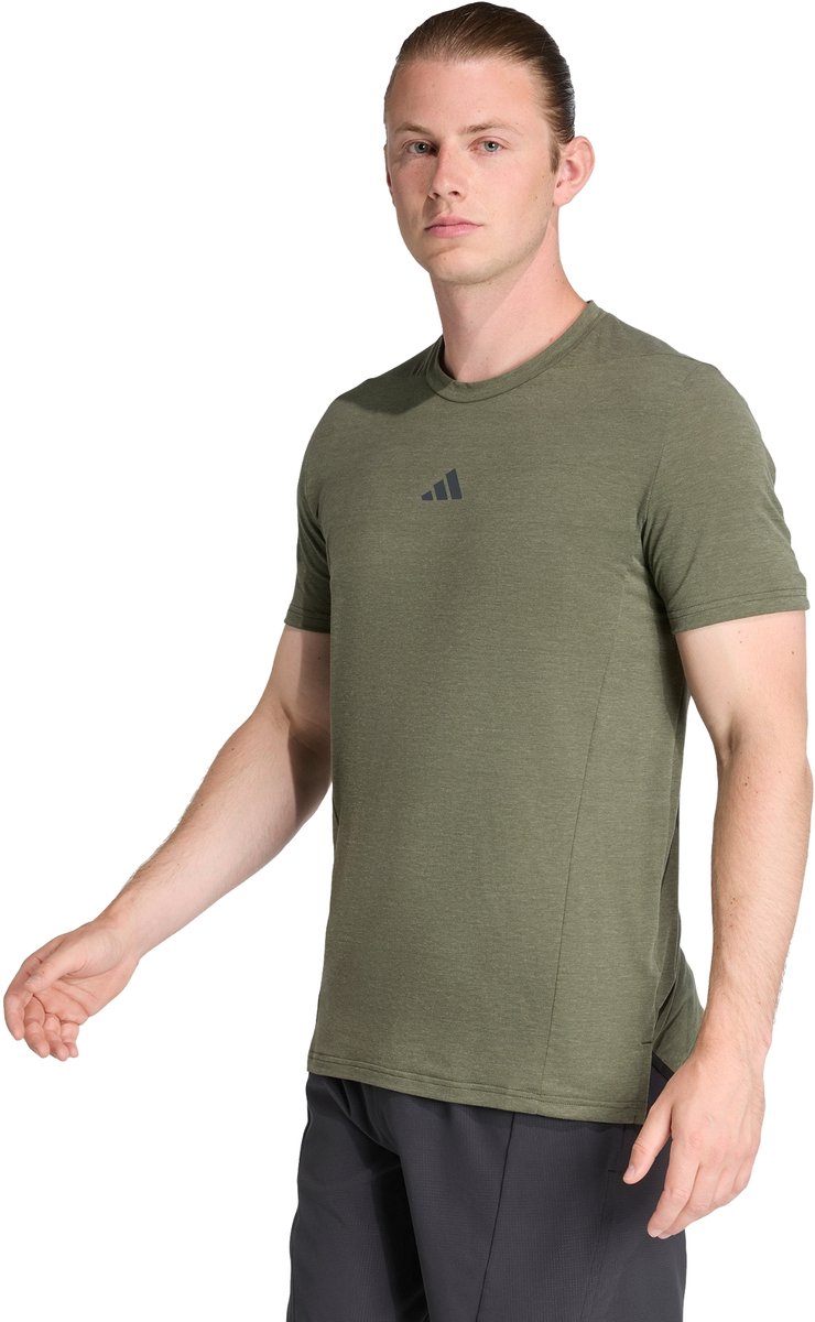 adidas Performance Designed for Training Workout T-shirt Heren Groen