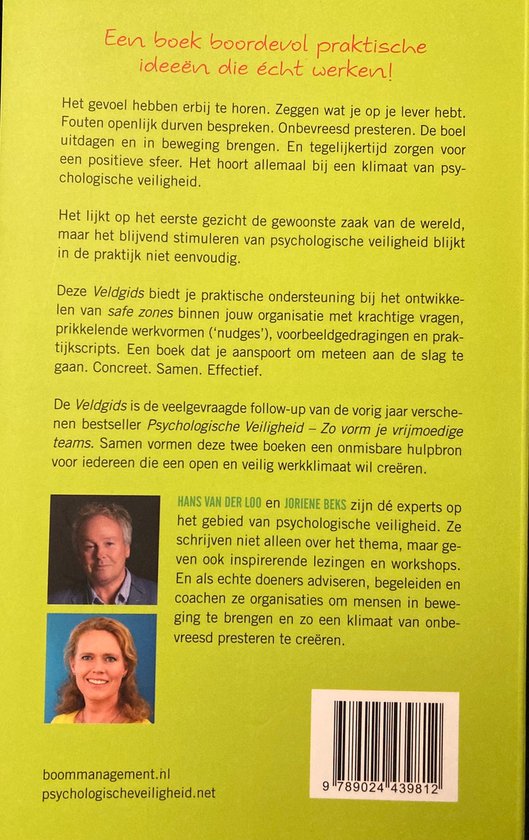 Veldgids Psychologische veiligheid