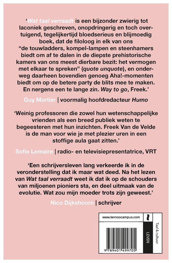 Wat taal verraadt