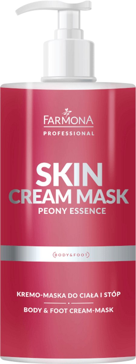 Farmona Professional | Crèmemasker voor lichaam en voeten | Pioenroos | 500 ml