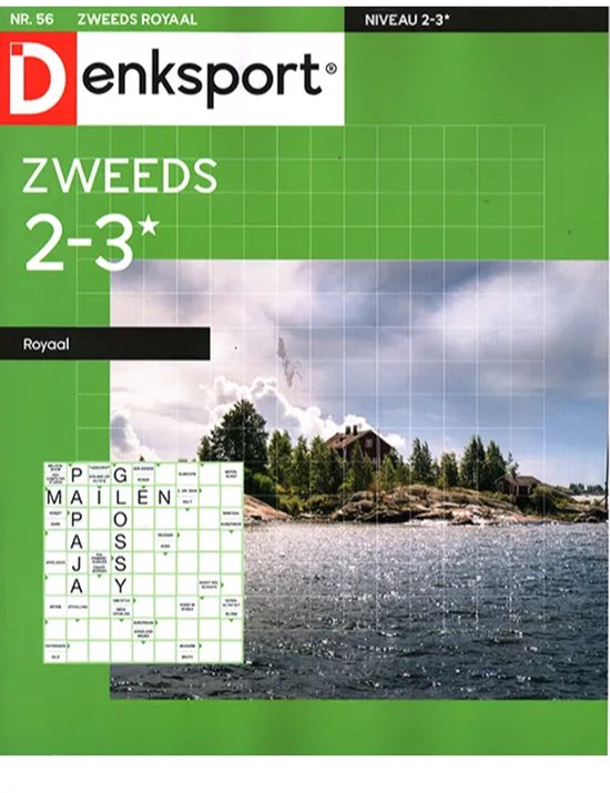 Denksport Zweeds Royaal 2-3 sterren - 56 2025