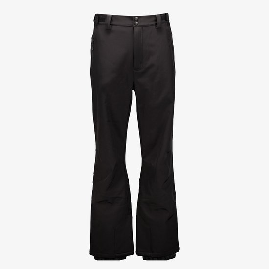 Mountain Peak heren softshell skibroek 10000 mm waterkolom - Zwart - Maat S