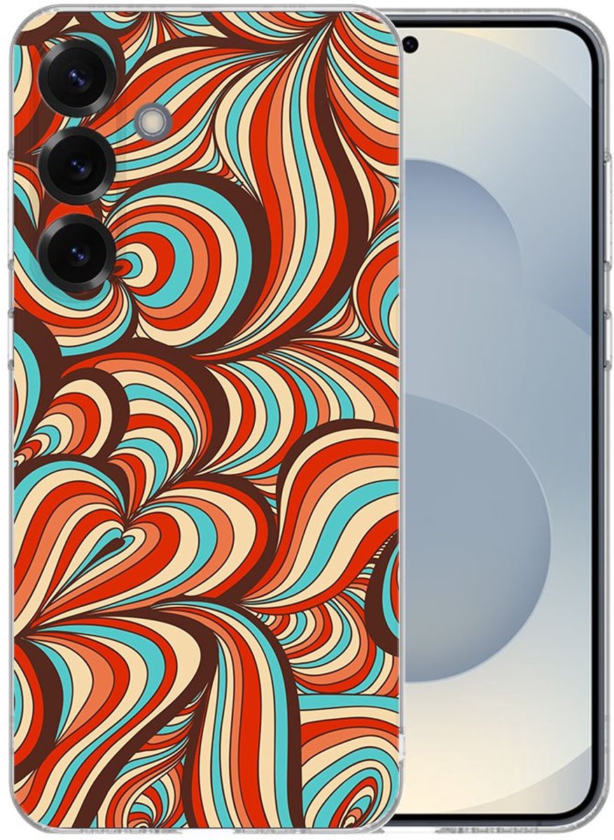TPU Hoesje Samsung Galaxy S25 Plus - Retro Backcover