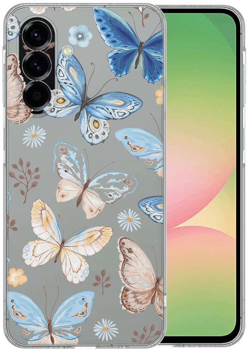 TPU Hoesje Samsung Galaxy A56 - Vlinder Backcover