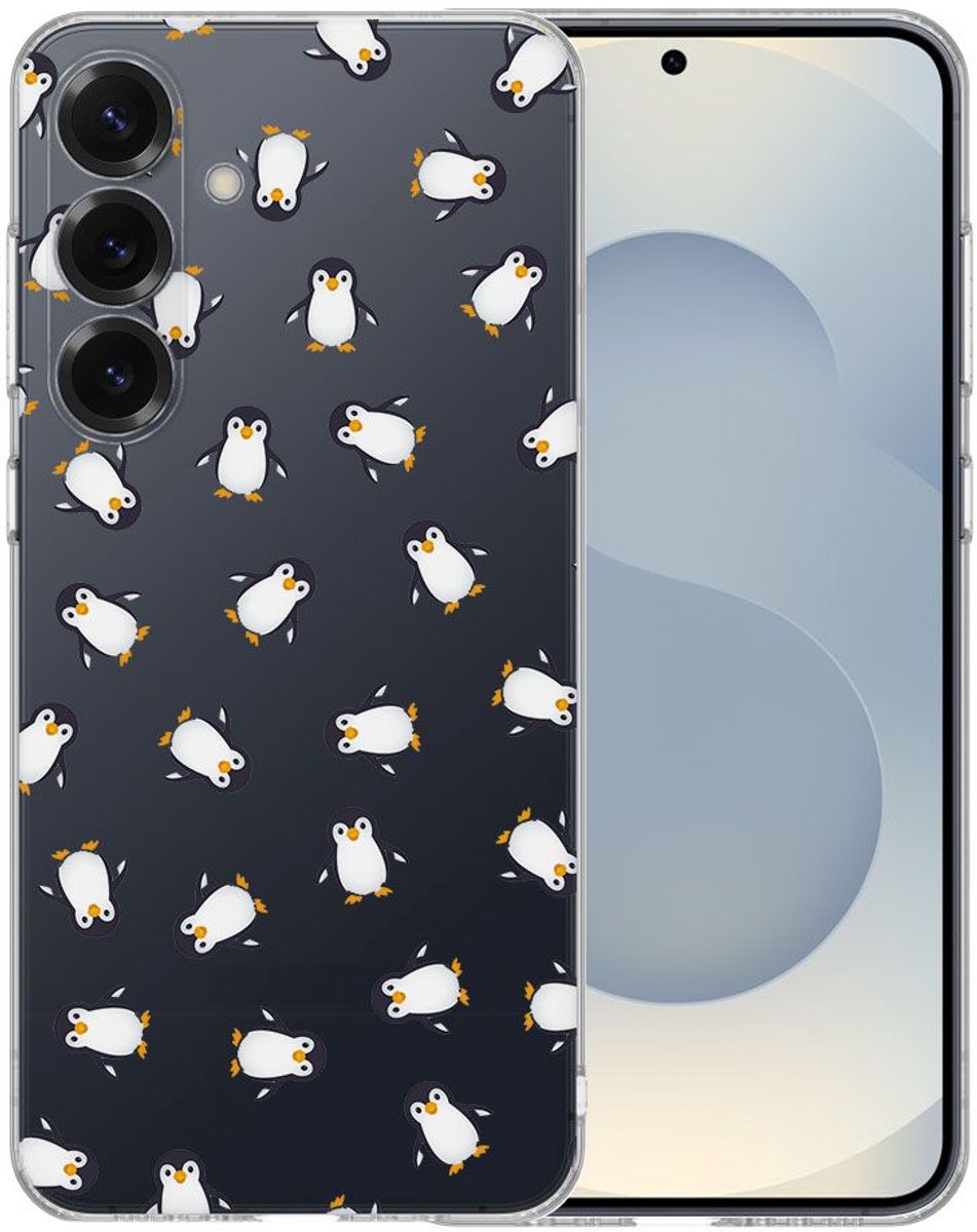 TPU Hoesje Samsung Galaxy S25 - Pinguïn Backcover