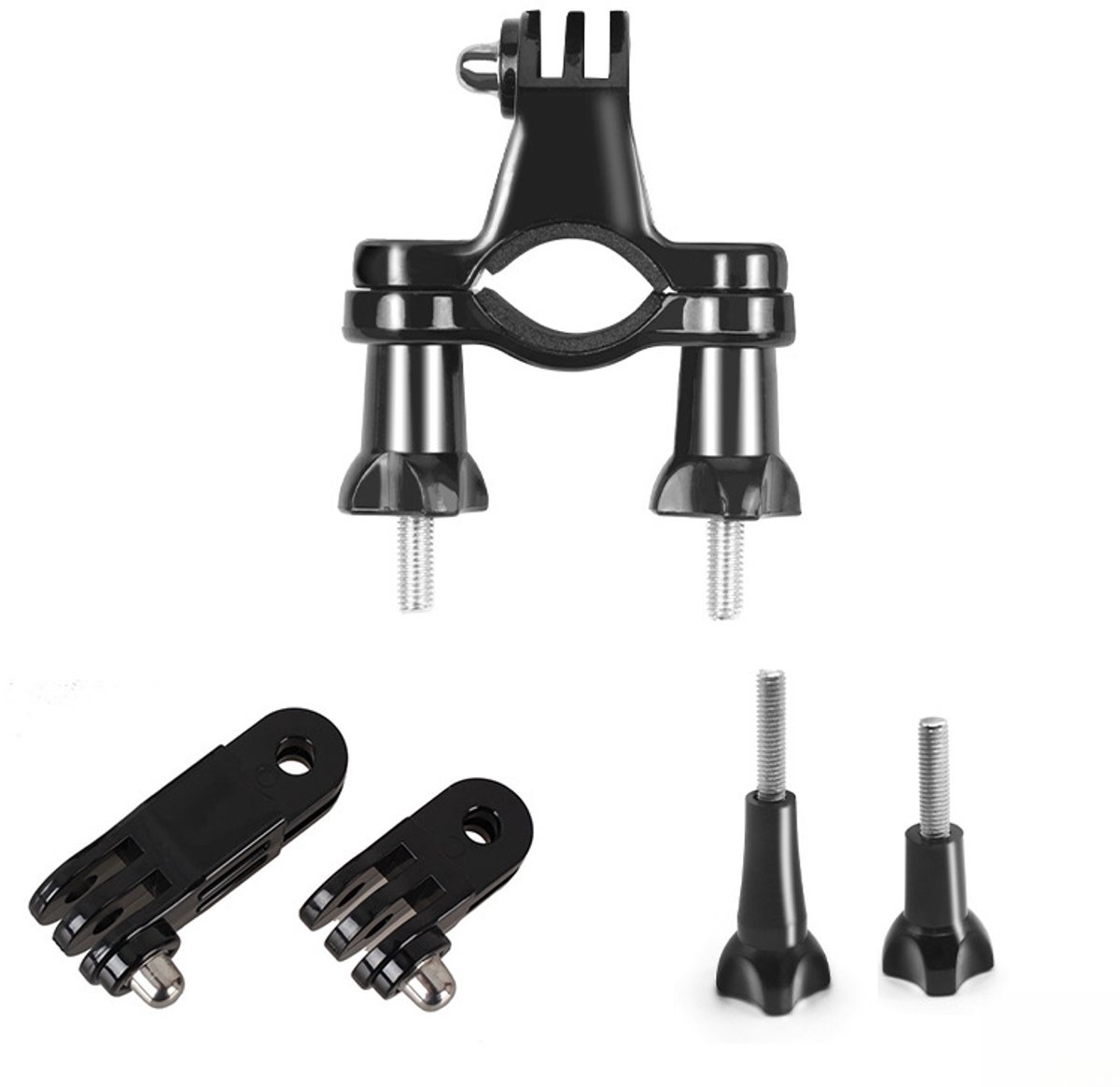 Geschikt voor GoPro 11/10/9 beugelset met clip-A voor fietsbevestiging